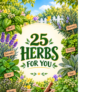25 Herbs for U