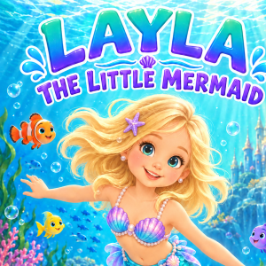 Dive beneath the sparkling waves and meet Layla, a brave little mermaid with a very kind heart. When a baby dolphin needs help, Layla and her ocean friends work together to bring him safely home. Along the way, they discover the power of friendship, courage and caring for the sea. A colourful adventure that reminds every child that even the smallest act of kindness can make a big splash! A magical story of kindness, courage and friendship.