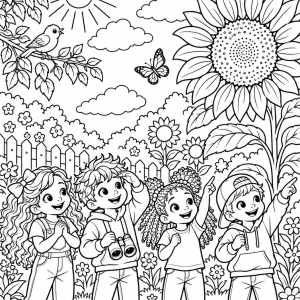 I Spy with my Little Eye Colouring Book